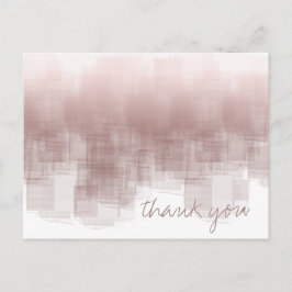 Vattenfärgsreflektioner, Tack Cinnamon ID774 Vykort