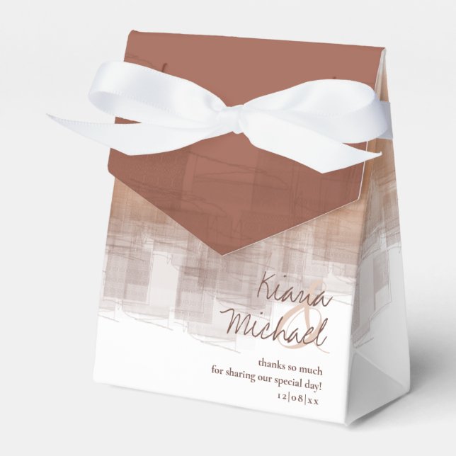 Vattenfärgsreflektioner Tack Clay ID774 Presentaskar (Framsidan Sidan)