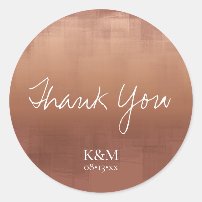 Vattenfärgsreflektioner Tack Clay ID774 Runt Klistermärke (Framsida)