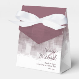 Vattenfärgsreflektioner Tack Mauve ID774 Presentaskar