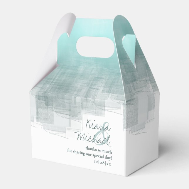 Vattenfärgsreflektioner, Tack V2 ID774 Presentaskar (Framsidan Sidan)