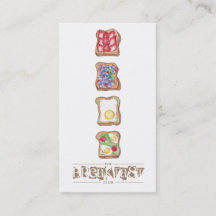 Vattenfärgsrestaurang Food logotyp karta