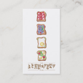 Vattenfärgsrestaurang Food logotyp karta Visitkort