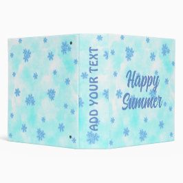 vattenfärgsretro blue blommigt handmålad