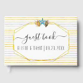 Vattenfärgsrutor för skriptkalligrafi bröllop gästböcker