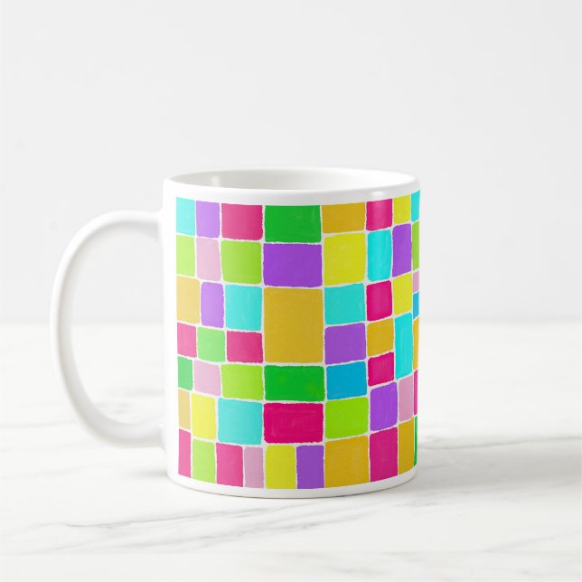Vattenfärgssammansättning Kaffemugg (Vänster)