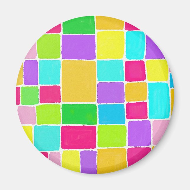 Vattenfärgssammansättning Magnet (Framsidan)