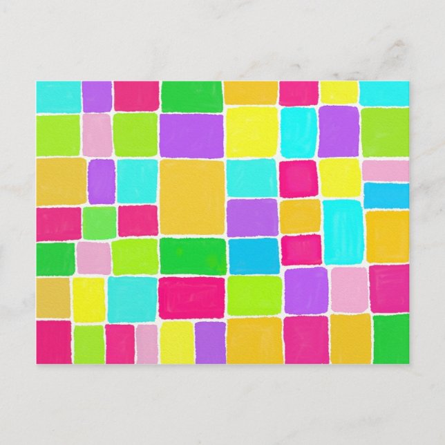 Vattenfärgssammansättning Vykort (Framsida)