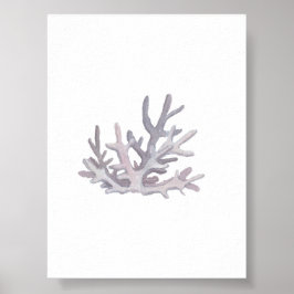 Vattenfärgssäsongsmedeltryck Poster