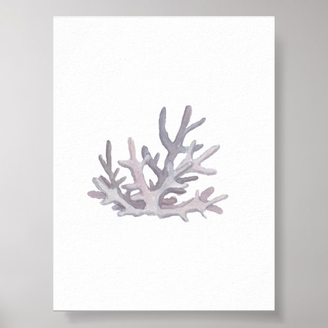 Vattenfärgssäsongsmedeltryck Poster (Framsidan)