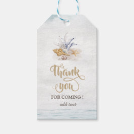 Vattenfärgssediment, hav presentetikett