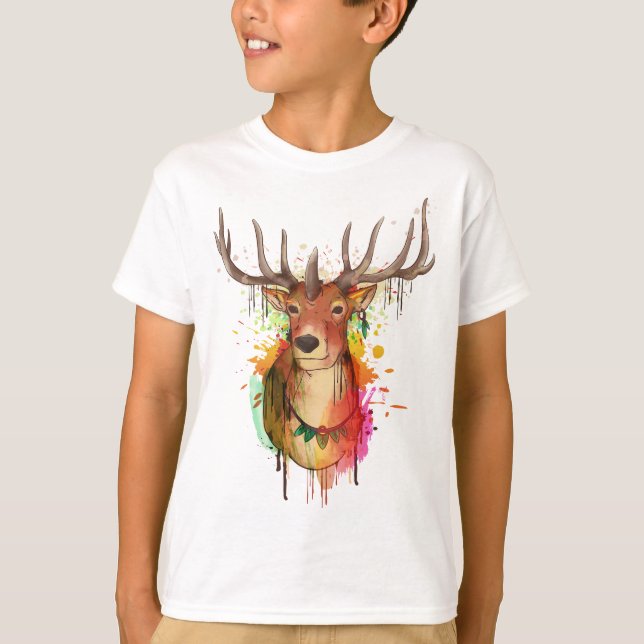 Vattenfärgsserie T Shirt (Framsida)
