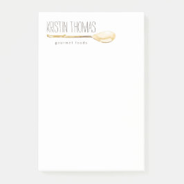 Vattenfärgssked Catering, Chef Post-it Block