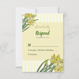 Vattenfärgsskikt Daffodils Flower Porträtt Illustr OSA Kort