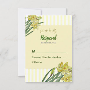Vattenfärgsskikt Daffodils Flower Porträtt Illustr OSA Kort