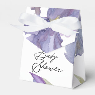 Vattenfärgsskläder Iris Blommigt Vår Garden Baby S Presentaskar