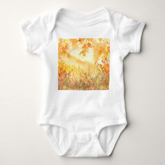 Vattenfärgsskogar Land Landskap Art T Shirt