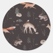 VattenfärgsskogsDjur Baby Shower