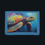 Vattenfärgssköldpadda<br><div class="desc">Vattenfärgssköldpaddan simmar genom havet,  originalkonstverk av Nicole.</div>