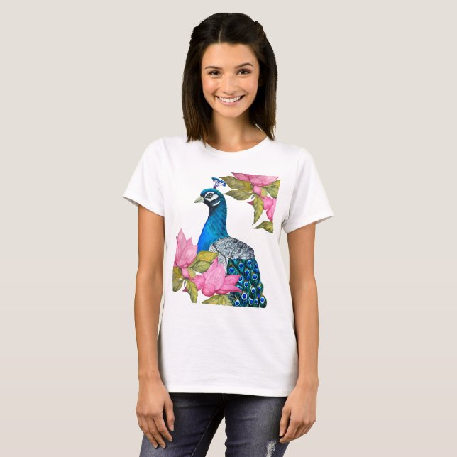 Vattenfärgssköldpadda T Shirt (Hel framsida)