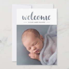 Vattenfärgsskript Triangle Garland Collage Birage Meddelande