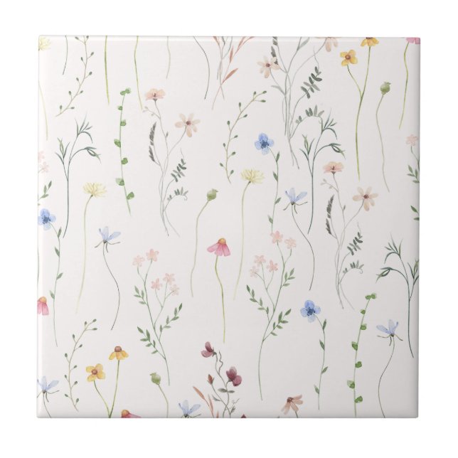 vattenfärgsskugga för ligg rosa kakelplatta (Framsidan)