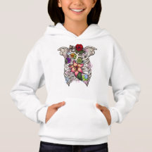 Vattenfärgsskydd Blommigt Ribcage