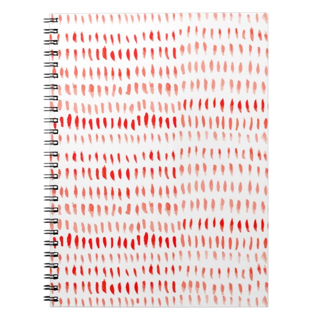 Vattenfärgsslinne, sömlöst mönster anteckningsbok (Framsidan)