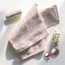 Vattenfärgssnäckor Rosa/koppar-ID726 Tyg