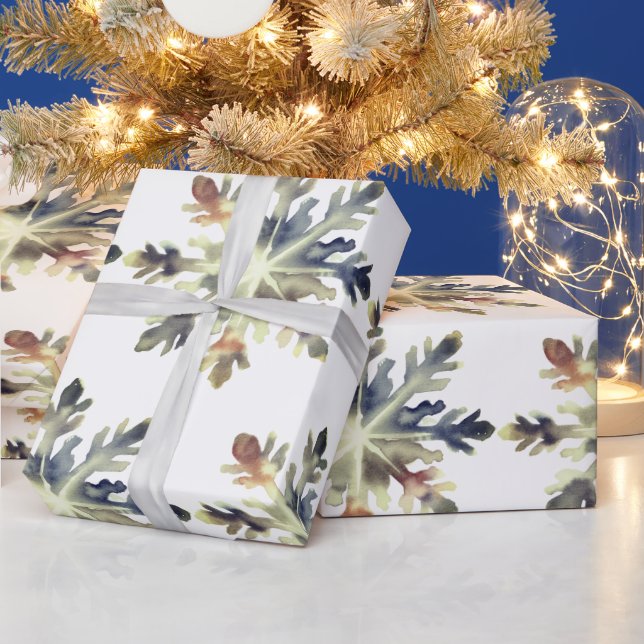 VattenfärgsSnöflingor, Magic Färg Presentpapper (Helgdagar)