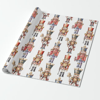 Vattenfärgssnutsgott modern minimalistisk jul presentpapper