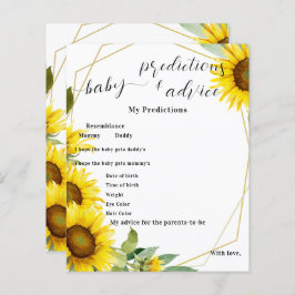 Vattenfärgssolrosbabyskor Spelfälla