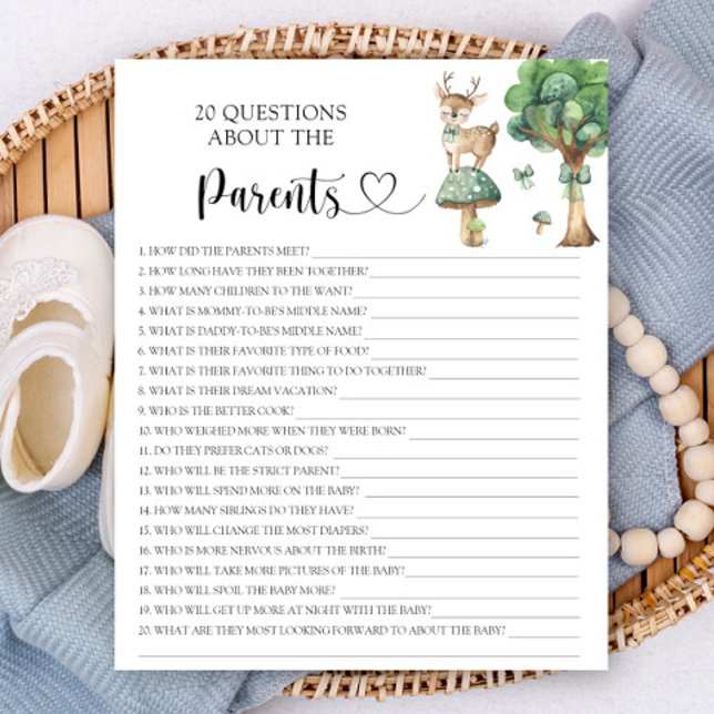 Vattenfärgsspel - Hjortar om föräldrarna (Skapare uppladdad)