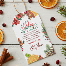 Vattenfärgsspis Jul Kryddblandning Potpurri