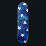 Vattenfärgsstjärnor Mönster Modern Mini Skateboard Bräda 18,5 Cm<br><div class="desc">Fira 4:e juli i Independence day firande i dessa kyliga stjärnor,  slit färgen mönster. Underbar för party och fyrverkerievenemang på Bq-bakgården. Eller sten när som helst på året</div>
