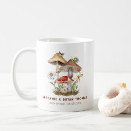Vattenfärgssvamp, babyskor, kaffe Mugg | Whims