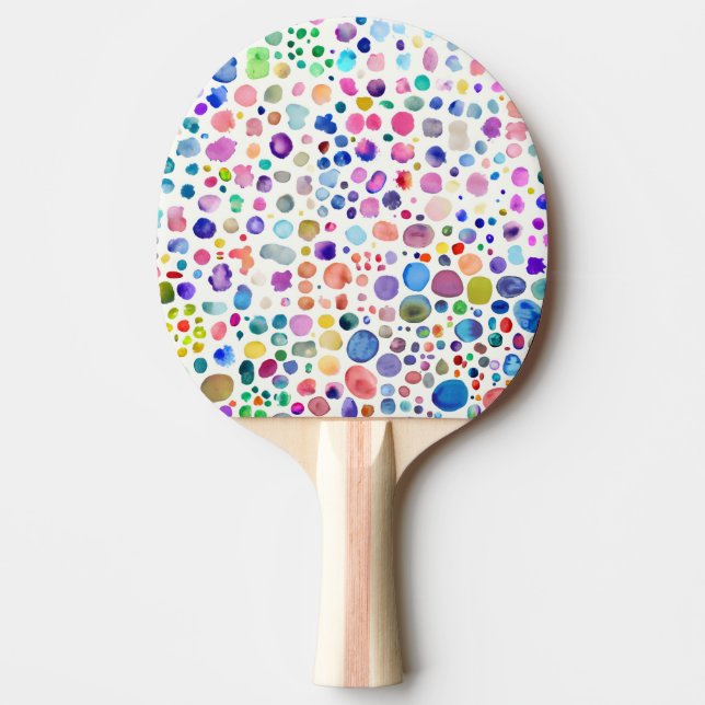 Vattenfärgstam Pingisracket (Framsidan)
