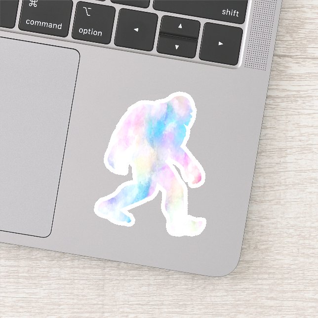 Vattenfärgstångstreck Klistermärken (Detalj)