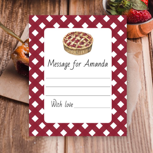 Vattenfärgstårta födelsedag tidskapsel meddelande (Skapare uppladdad)