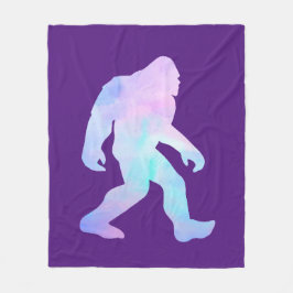 Vattenfärgstreck Fleecefilt