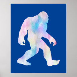 Vattenfärgstreck Poster