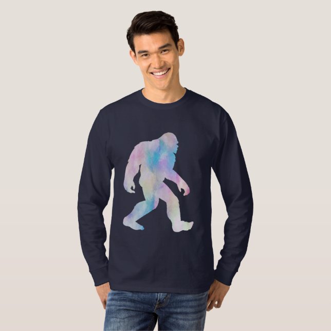 Vattenfärgstreck T Shirt (Hel framsida)