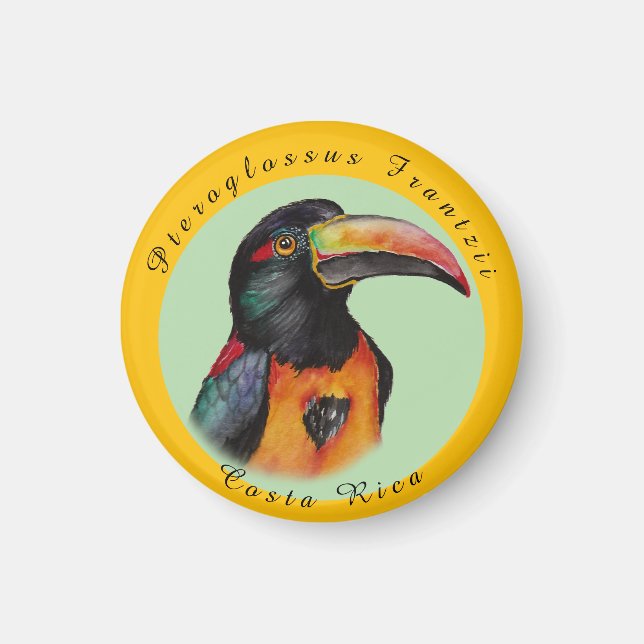 Vattenfärgstrumpa Magnet (Framsidan)