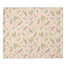VattenfärgsTulips Kung Duvet Cover