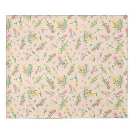 VattenfärgsTulips Kung Duvet Cover