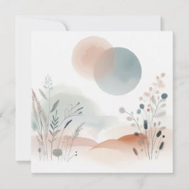 Vattenfärgstyp 07 julkort