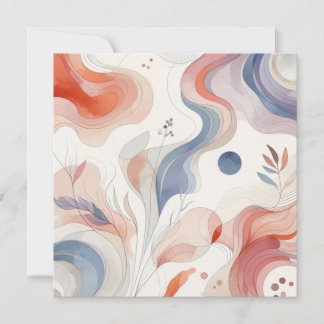 Vattenfärgstyp 12 julkort