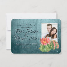 Vattenfärgsuckor Fotosaltning Spara datum