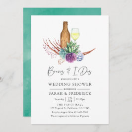 Vattenfärgsuckulat brinner innan den doseras inbjudningar