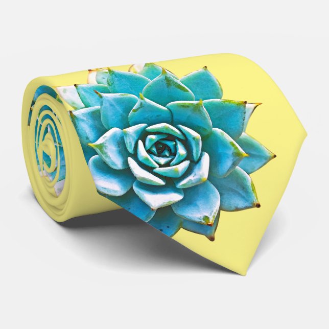 Vattenfärgsukler på Gult Slips (Rullad)